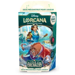 DISNEY LORCANA - L'ÎLE D'ARCHAZIA - DECK DE DÉMARRAGE - BELLE ET LA BÊTE