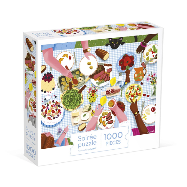 PUZZLE JANOD : REPAS DE FAMILLE - 1000 PIECES