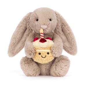 PELUCHE LAPIN ET GATEAU D'ANNIVERSAIRE - JELLYCAT
