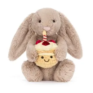PELUCHE LAPIN ET GATEAU D'ANNIVERSAIRE - JELLYCAT