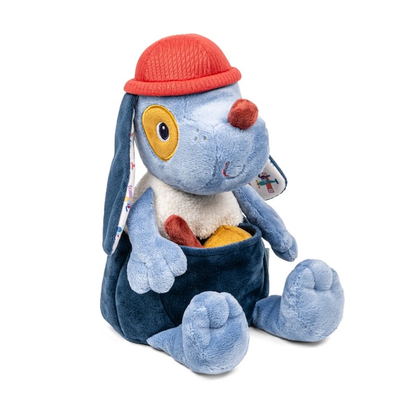 PELUCHE JULES LE CHIEN BRICOLEUR SURPRISE - LILLIPUTIENS – Image 4