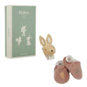 COFFRET BRACELET SONORE ET CHAUSSONS LAPIN - KALOO