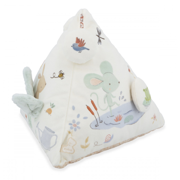 PYRAMIDE D'ACTIVITES SONORES EN TISSU - KALOO