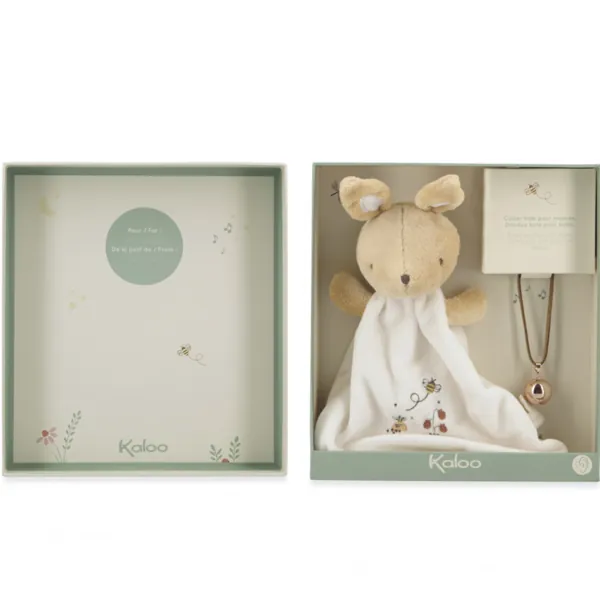 COFFRET DOUDOU LAPIN ET COLLIER BOLA - KALOO – Image 7