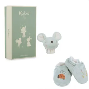 COFFRET BRACELET SONORE ET CHAUSSONS SOURIS - KALOO