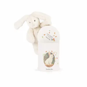 PELUCHE LAPIN LOUISON EN BOITE - ARTHUR ET LOUISON - MOULIN ROTY