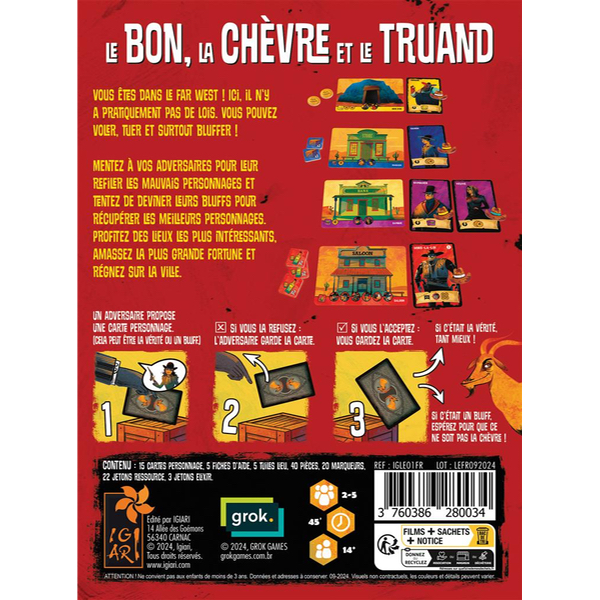 LE BON, LA CHÈVRE ET LE TRUAND