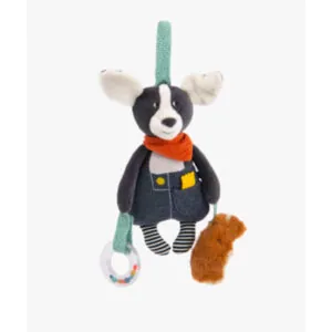 CHIEN PUCE D'ACTIVITES A SUSPENDRE - PUCE ET PILOU - MOULIN ROTY