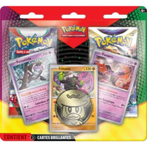 POKÉMON - PACK 2 BOOSTERS + 3C.P MARS 25