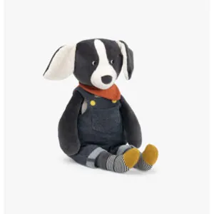 PELUCHE CHIEN GEANT PUCE - PUCE ET PILOU - MOULIN ROTY