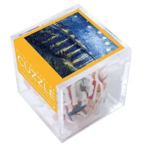 PUZZLE CUBE BOIS WILSON - V. VAN GOGH : NUIT - 30 PIECES