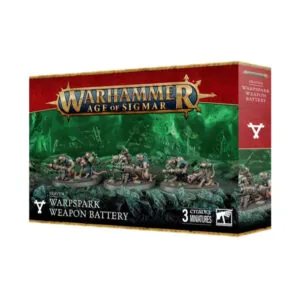 WARHAMMER - AGE OF SIGMAR - BATTERIE D'ARMES À MALÉTINCELLE