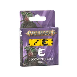 WARHAMMER - AGE OF SIGMAR - GLOOMSPITE GITZ - DICE SET