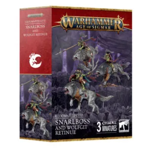 WARHAMMER AGE OF SIGMAR - GLOOMSPITE GITZ - GROGNEBOSS ET SUITE DE VILS-LEUS