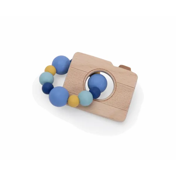 HOCHET BOIS ET SILICONE APPAREIL PHOTO - PUCE ET PILOU - MOULIN ROTY – Image 2