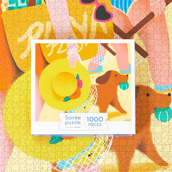 PUZZLE JANOD : SORTIE A LA PLAGE - 1000 PIECES – Image 3