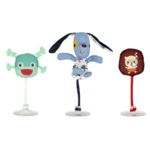 3 PERSONNAGES DE BAIN VENTOUSE JULES ET SES AMIS - LILLIPUTIENS