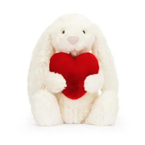PELUCHE LAPIN COEUR ROUGE - JELLYCAT