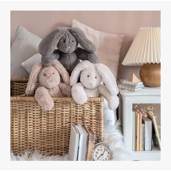 PELUCHE LAPIN ROSE - ARTHUR ET LOUISON - MOULIN ROTY – Image 3