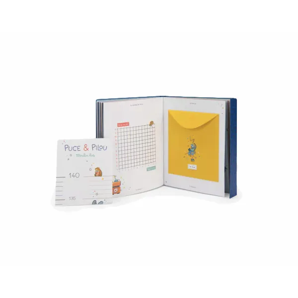 LIVRE DE NAISSANCE - PUCE ET PILOU - MOULIN ROTY – Image 2
