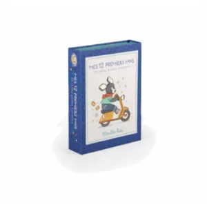 CARTES MES 12 PREMIERS MOIS - PUCE ET PILOU - MOULIN ROTY