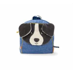 SAC A DOS PUCE BLEU - PUCE ET PILOU - MOULIN ROTY