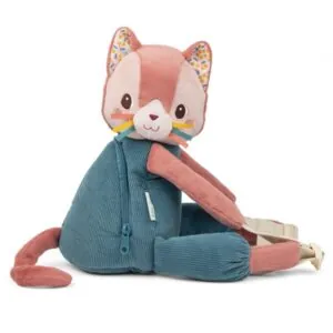 SAC A DOS DOUX JEANNE LE CHAT - LILLIPUTIENS