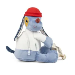 SAC A DOS DOUX JULES LE CHIEN - LILLIPUTIENS