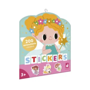 200 STICKERS EN PLANCHES FEES - JANOD