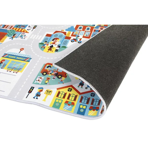 TAPIS AVEC CIRCUIT VILLE CROSS ROADS - JANOD – Image 2
