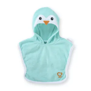 CAPE DE BAIN PINGOUIN POUPON 30 CM - COROLLE