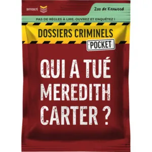 DC POCKET - QUI A TUÉ MEREDITH CARTER