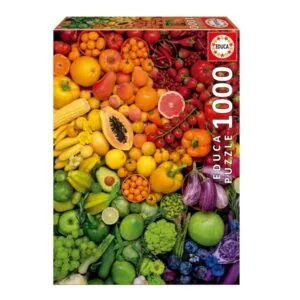 PUZZLE EDUCA : VITAMINES COLOREES - 1000 PIECES