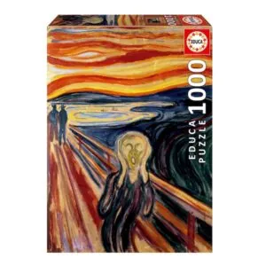 PUZZLE EDUCA - E. MUNCH : LE CRI - 1000 PIECES
