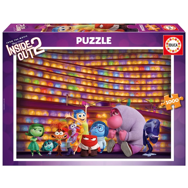 PUZZLE EDUCA DISNEY : INSIDE OUT 2 - 1000 PIECES