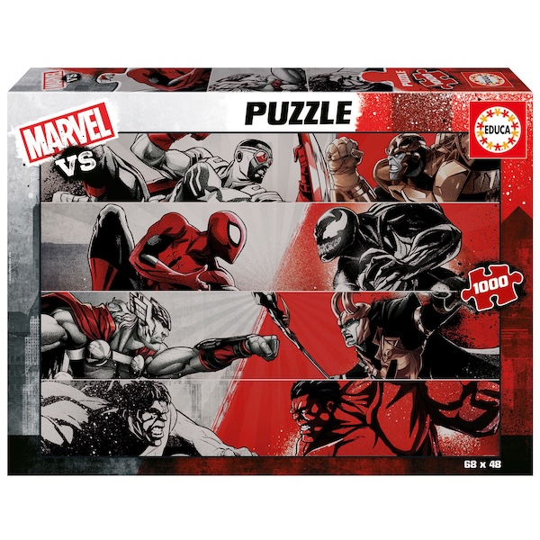 PUZZLE EDUCA : MARVEL VS - 1000 PIECES