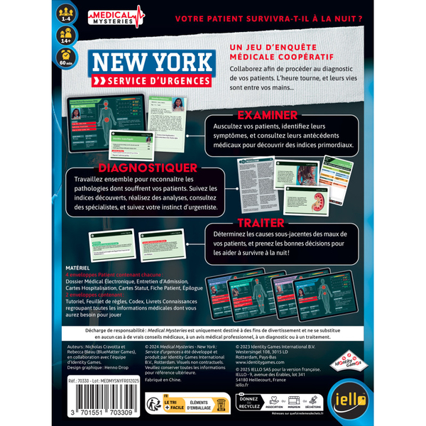 MEDICAL MYSTERIES - NEW YORK