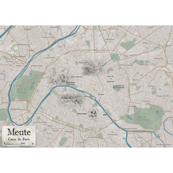 MEUTE, PACK RÉGIONS ERRANCES