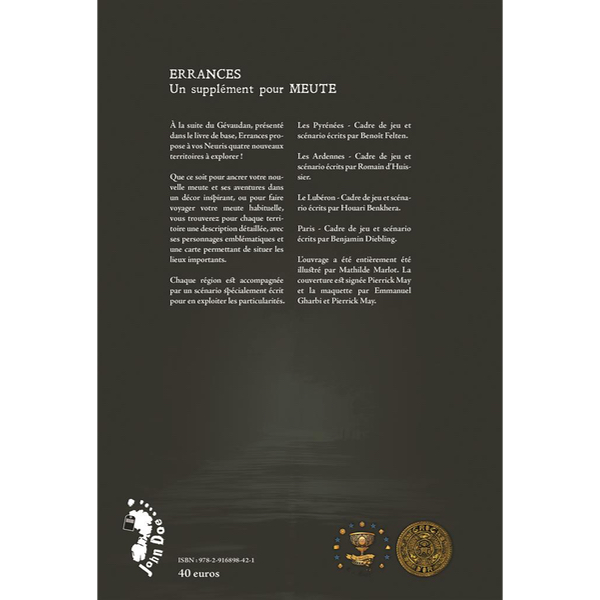 MEUTE, SUPPLÉMENT ERRANCES