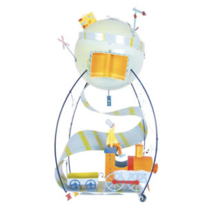 MOBILE SCHLUMPETERS PETIT TRAIN - L'OISEAU BATEAU