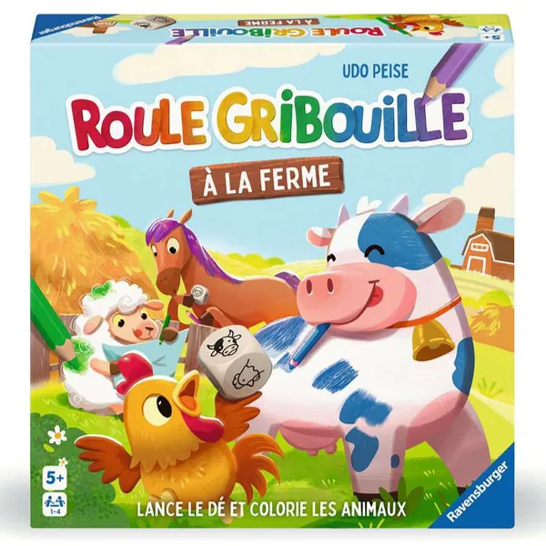 Roule Gribouille à la ferme