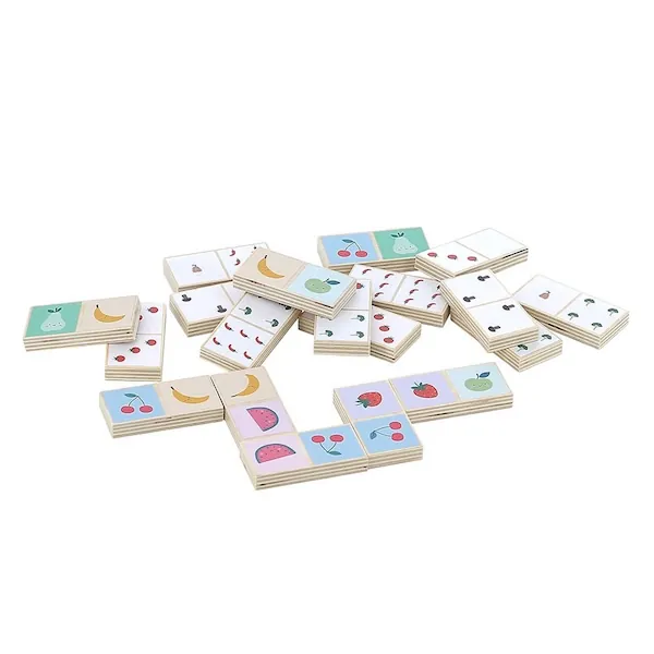 DOMINOS REVERSIBLES FRUITS ET LEGUMES - SARAH BETZ - VILAC – Image 2