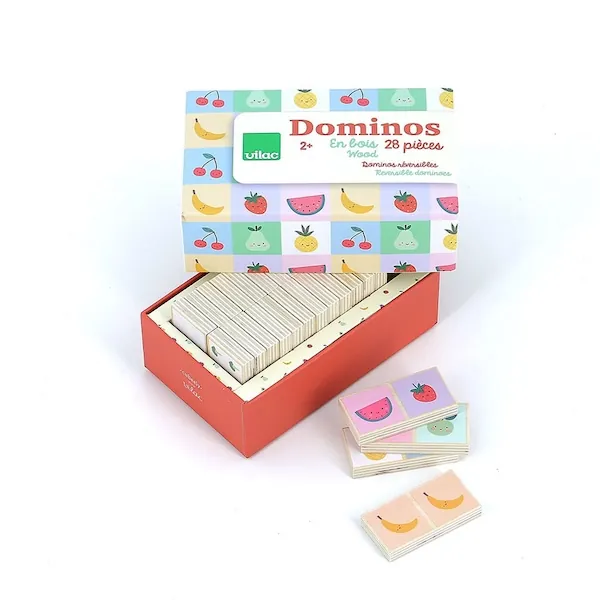 DOMINOS REVERSIBLES FRUITS ET LEGUMES - SARAH BETZ - VILAC – Image 7