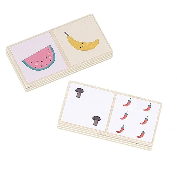 DOMINOS REVERSIBLES FRUITS ET LEGUMES - SARAH BETZ - VILAC – Image 3