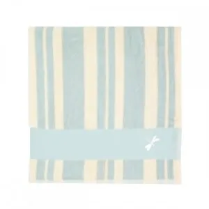 SERVIETTE RAYEE LIBELLULE LAGON 70X140 - L'OISEAU BATEAU