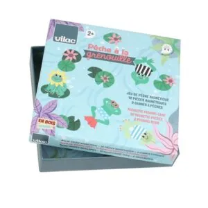 COFFRET PECHE A LA GRENOUILLE - MICHELLE CARLSLUND - VILAC