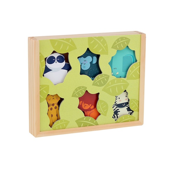 FIGURINES EN BOIS MES HISTOIRES DE LA JUNGLE - VILAC – Image 3