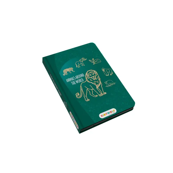 KIDYDRAW - MINI TABLETTE A DESSIN ANIMALS AROUND THE WORLD - KIDYWOLF