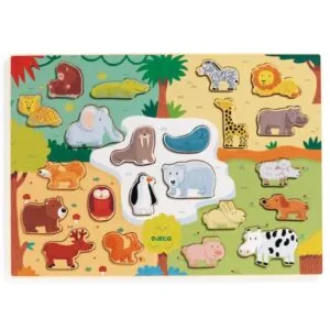 PUZZLE BOIS ANIMO - DJECO