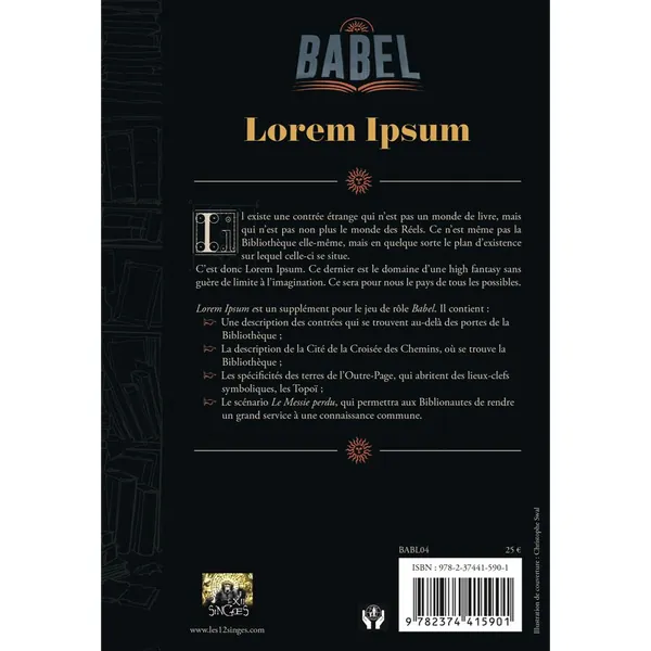 BABEL - LOREM IPSUM